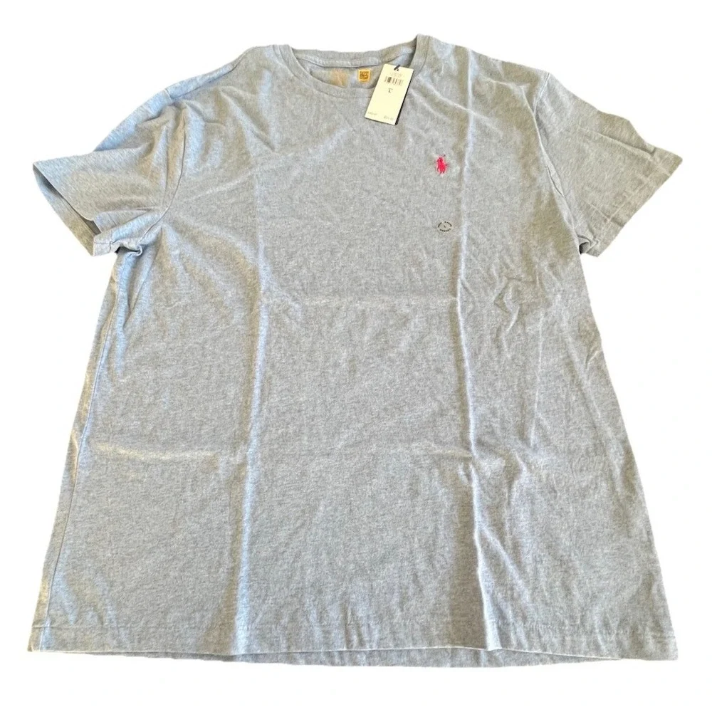 Polo Ralph Lauren Classic Fit T-shirt Pony Logo Mens Size LARGE L Blue NWT